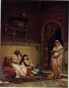 unknow artist Arab or Arabic people and life. Orientalism oil paintings 164 China oil painting art